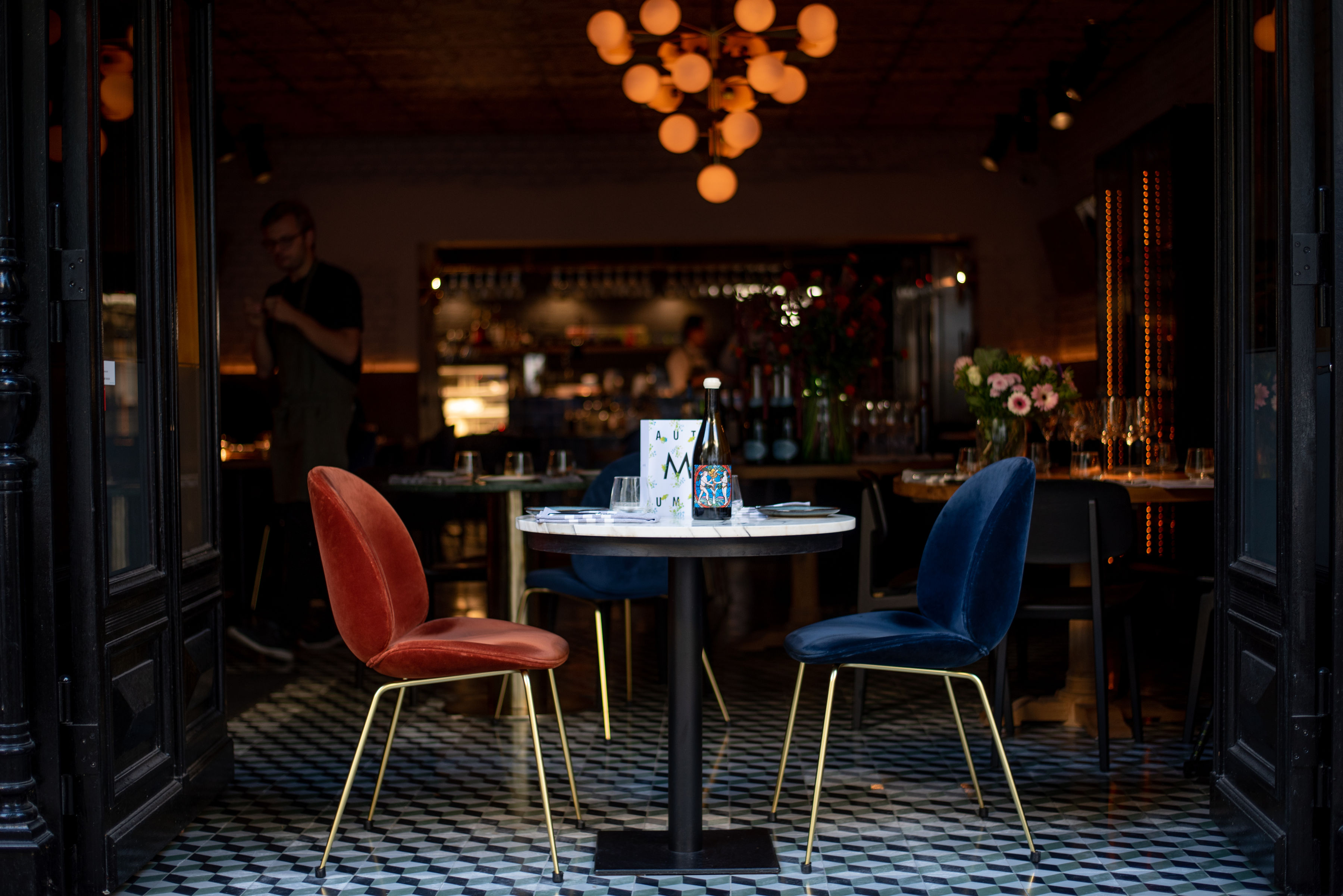 MINE WINE — interior of the restaurant