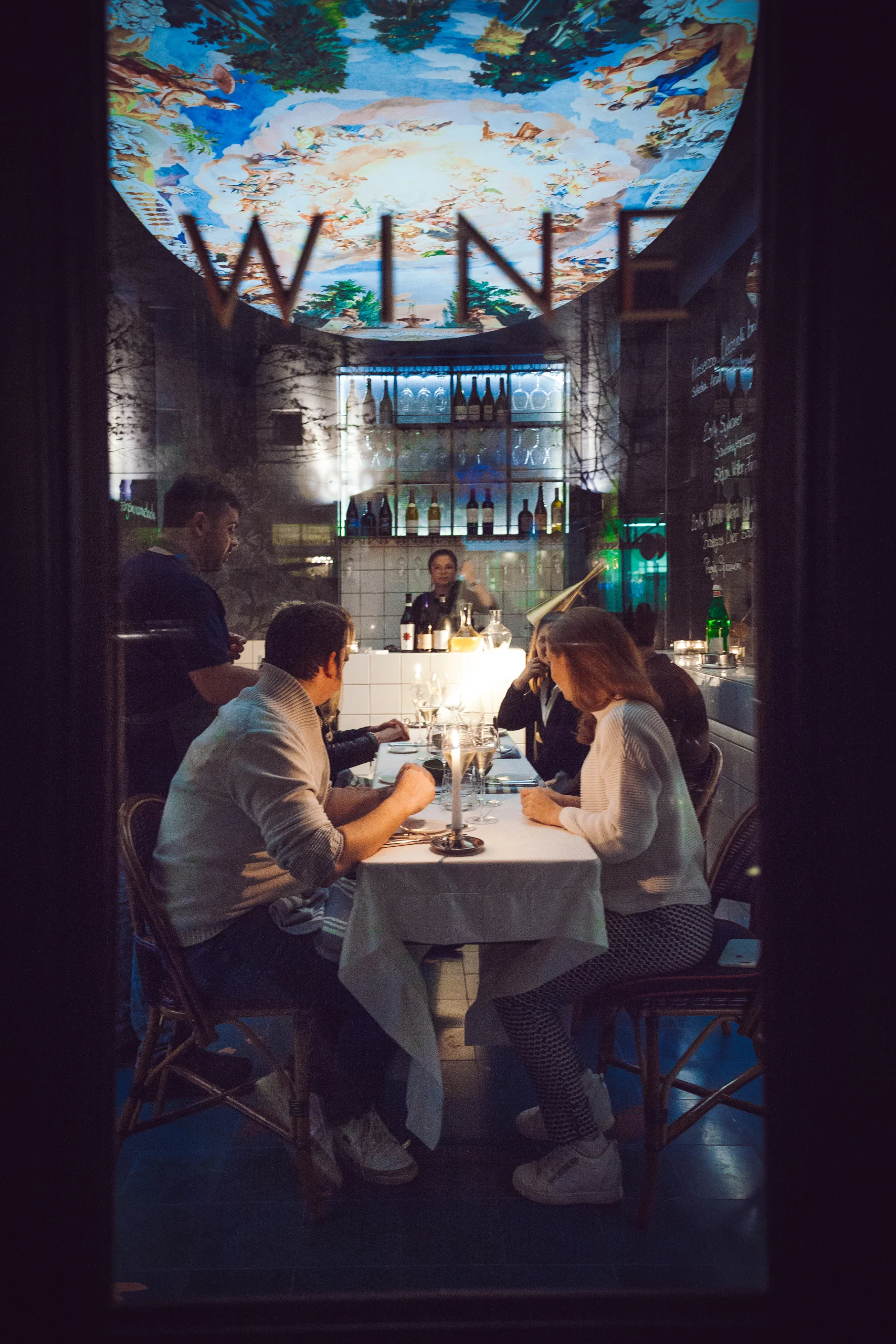 The Wine Bar - privater Dining-Bereich im MINE