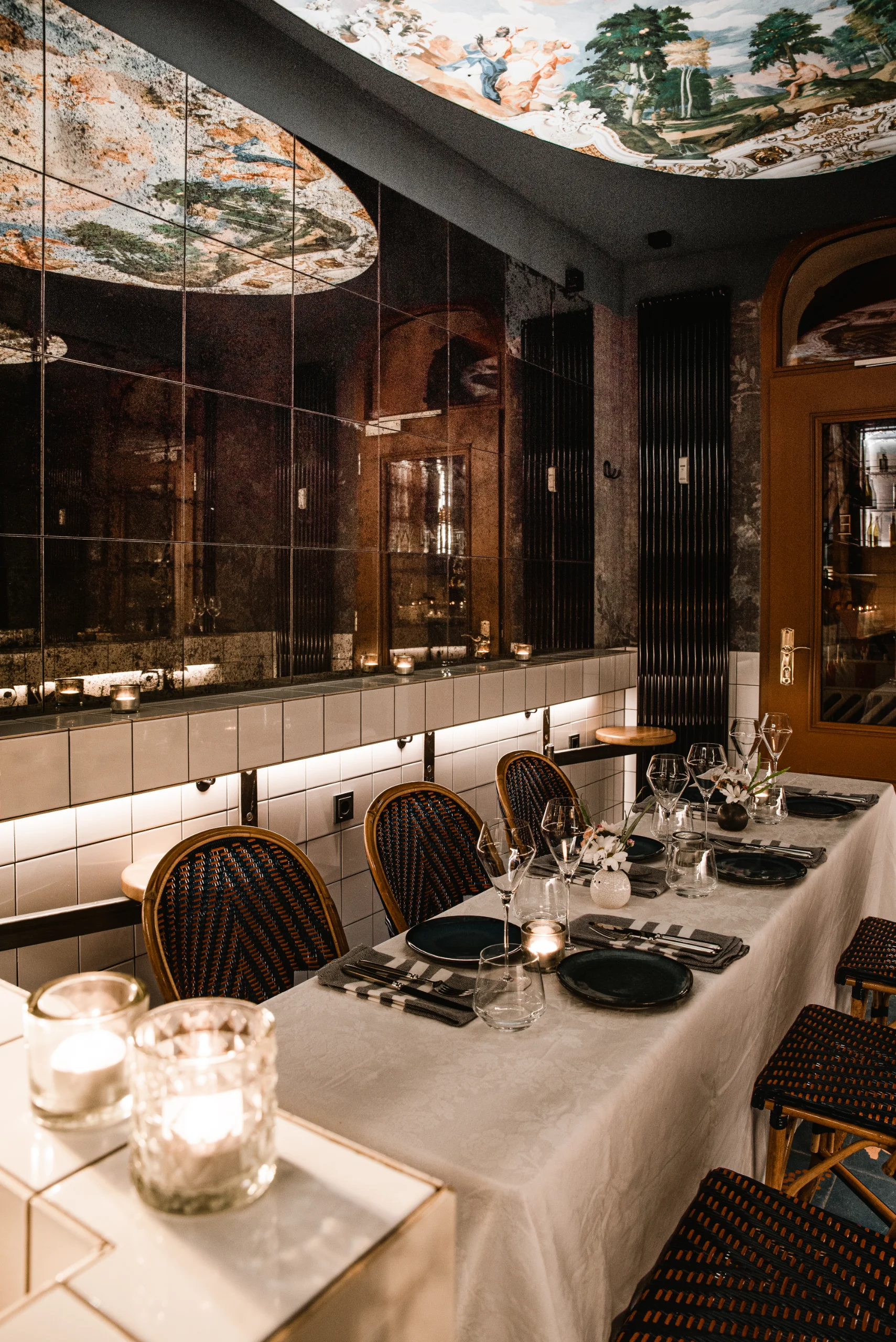 The Wine Bar - privater Dining-Bereich im MINE